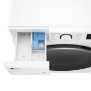 LG Outlet Lavadora inteligente AI Direct Drive. TurboWash 360º, Vapor, 10kg , 1400rpm Un 10% más eficiente que A, Serie 600, WR6010A1W.OUTLET