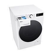 LG Lavadora inteligente AI Direct Drive. TurboWash 360º, Vapor,  10kg ,  1400rpm Un 10% más eficiente que A, Serie 600, F4WR6010AGW