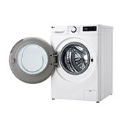LG Lavadora inteligente AI Direct Drive. TurboWash 360º, Vapor,  10kg ,  1400rpm Un 10% más eficiente que A, Serie 600, F4WR6010AGW