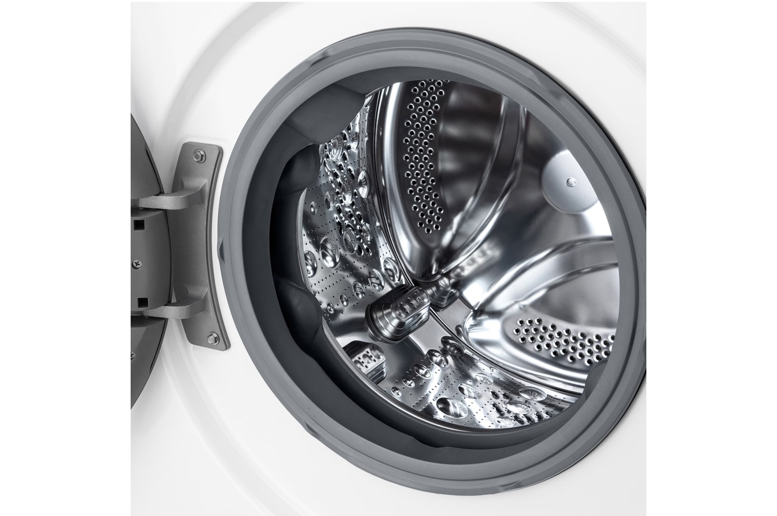 LG Lavadora inteligente AI Direct Drive. TurboWash 360º, Vapor,  10kg ,  1400rpm Un 10% más eficiente que A, Serie 600, F4WR6010AGW