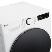 LG Outlet Lavadora inteligente AI Direct Drive. TurboWash 360º, Vapor, 10kg , 1400rpm Un 10% más eficiente que A, Serie 600, WR6010AGW.OUTLET