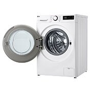 LG Lavadora inteligente AI Direct Drive. TurboWash 360º, Vapor,  11kg ,  1400rpm Un 10% más eficiente que A, Serie 600, F4WR6011A0W