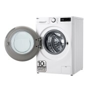 LG Outlet Lavadora inteligente AI Direct Drive. TurboWash 360º, Vapor, 11kg , 1400rpm Un 10% más eficiente que A, Serie 600, F4WR6011A0W.OUTLET