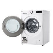 LG Lavadora inteligente AI Direct Drive. TurboWash 360º, Vapor, 11kg , 1400rpm Un 10% más eficiente que A, Serie 600, WR6011AGW.OBSEXC
