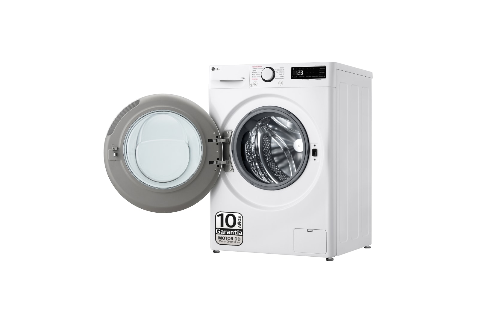 LG Outlet Lavadora inteligente AI Direct Drive. TurboWash 360º, Vapor, 13kg , 1400rpm Un 20% más eficiente que A, Serie 600, F4WR6013AGW.OUTLET