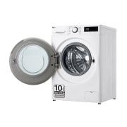 LG Outlet Lavadora inteligente AI Direct Drive. TurboWash 360º, Vapor, 13kg , 1400rpm Un 20% más eficiente que A, Serie 600, F4WR6013AGW.OUTLET