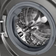 LG Lavadora inteligente AI Direct Drive. TurboWash 360º, Vapor+, 10kg , 1400rpm Un10% más eficiente que A, Serie 700, F4WR7010AGS