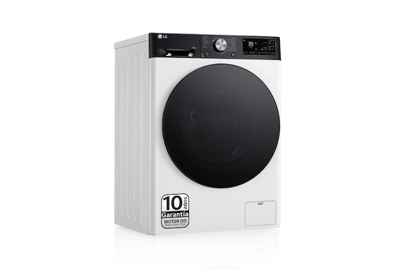 Vista frontal de Lavadora 9kg 1400rpm , Un 10% más eficiente que A, TurboWash 360º- Dosificador automático detergente F4WR7509AGH