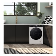 LG Outlet Lavadora 9kg 1400rpm , Un 10% más eficiente que A, TurboWash 360º- Dosificador automático detergente, F4WR7509AGH.OUTLET