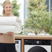 LG Outlet Lavadora 9kg 1400rpm , Un 10% más eficiente que A, TurboWash 360º- Dosificador automático detergente, F4WR7509AGH.OUTLET