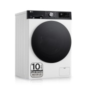 Vista frontal de Outlet Lavadora inteligente AI Direct Drive. TurboWash 360º, Autodosificación, 10kg , 1400rpm Un 10% más eficiente que A, Serie 750 F4WR7510AGH.OUTLET