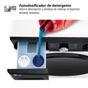 LG Outlet Lavadora inteligente AI Direct Drive. TurboWash 360º, Autodosificación, 10kg , 1400rpm Un 10% más eficiente que A, Serie 750, F4WR7510AGH.OUTLET