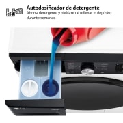 LG Outlet Lavadora 11kg , 1400rpm Un 10% más eficiente que A, TurboWash 360º- Dosificador automático detergente, F4WR7511AGH.OUTLET