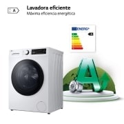 LG 9 kg y 1400 rpm Lavadora Frontal en Blanca AI DD™, F4WT2009S3W