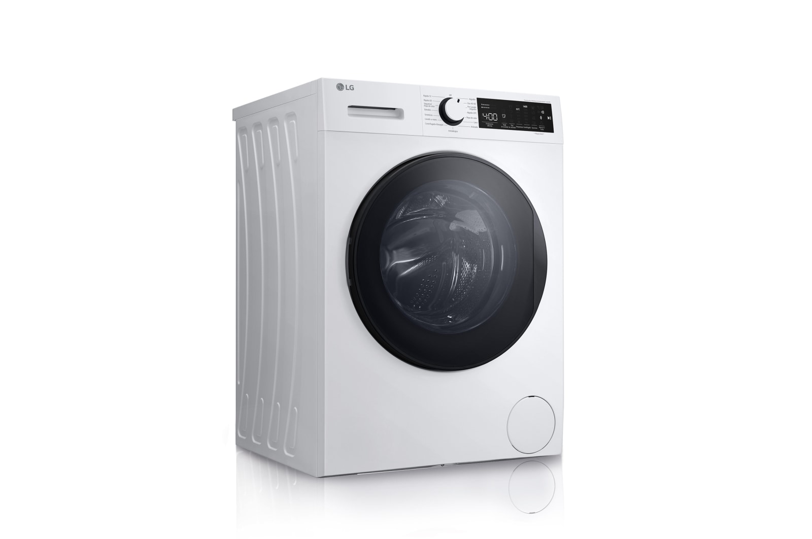 LG 9 kg y 1400 rpm Lavadora Frontal en Blanca AI DD™, F4WT2009S3W