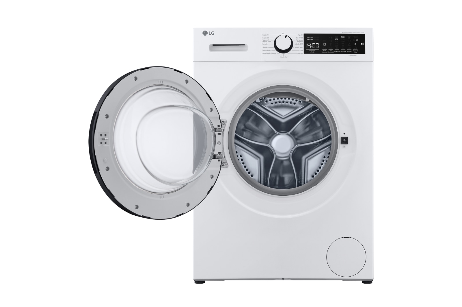 LG 9 kg y 1400 rpm Lavadora Frontal en Blanca AI DD™, F4WT2009S3W