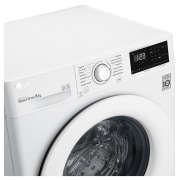 LG Lavadora inteligente AI Direct Drive 8kg, 1400rpm, Clasificación C, Blanca, Serie 300, F4WV3008N3W