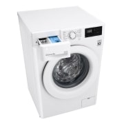 LG Lavadora inteligente AI Direct Drive 8kg, 1400rpm, Clasificación C, Blanca, Serie 300, F4WV3008N3W