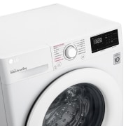 LG Lavadora inteligente AI Direct Drive 8kg, 1400rpm, Clasificación C, Blanca, Serie 300, F4WV3008S3W