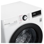 LG  Lavadora inteligente AI Direct Drive 8kg, 1400rpm, Clasificación C, Blanca, Serie 300, F4WV3008S6W