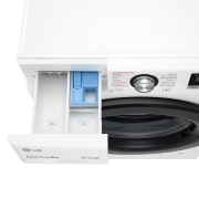 LG  Lavadora inteligente AI Direct Drive 8kg, 1400rpm, Clasificación C, Blanca, Serie 300, F4WV3008S6W