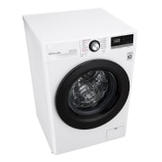 LG  Lavadora inteligente AI Direct Drive 8kg, 1400rpm, Clasificación C, Blanca, Serie 300, F4WV3008S6W