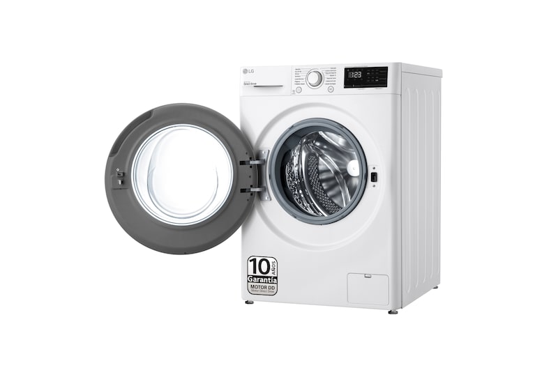 LG Lavadora inteligente AI Direct Drive™, 9kg, 1400, Clasificación B, Blanca, Serie 300, F4WV3009N3W