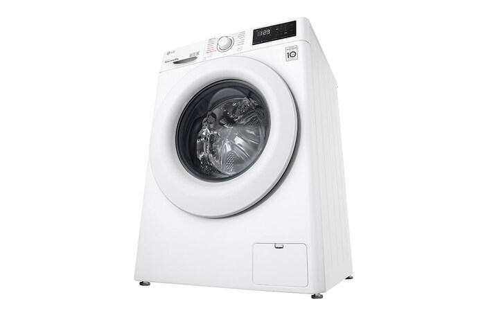 LG Lavadora inteligente AI Direct Drive 9kg, 1400rpm, Clasificación B, Blanca, Serie 300, F4WV3009S3W