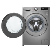 LG Lavadora inteligente AI Direct Drive 9kg, 1400rpm, Clasificación B, Inox antihuellas, Serie 300, F4WV3009S6S