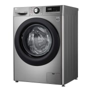 LG Lavadora inteligente AI Direct Drive 9kg, 1400rpm, Clasificación B, Inox antihuellas, Serie 300, F4WV3009S6S