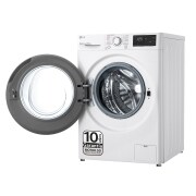 LG Lavadora inteligente AI Direct Drive 10,5kg, 1400rpm, Clasificación B, Blanca, Serie 300, F4WV3010S3W