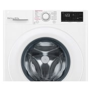 LG Lavadora inteligente AI Direct Drive 10,5kg, 1400rpm, Clasificación B, Blanca, Serie 300, F4WV3010S3W