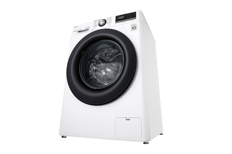 LG Lavadora inteligente AI Direct Drive 10,5kg, 1400rpm, Clasificación B Blanca, Serie 300, F4WV3010S6W