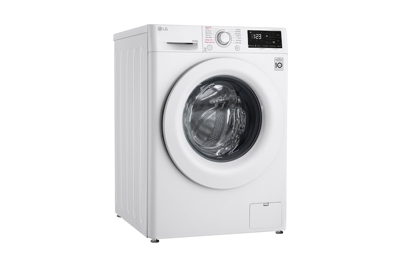 LG Lavadora inteligente AI Direct Drive<sup>TM</sup>, con Vapor, 10,5kg, 1400, Clasificación A Blanca, Serie 300, F4WV301S3WA