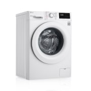 LG F4WV309S3WA lavadora vista frontal izquierda