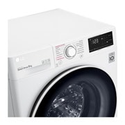 LG Lavadora inteligente AI Direct Drive 9kg, 1400rpm, Clasificación B, Blanca, Serie 320, F4WV3209S0W