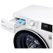 LG Lavadora inteligente AI Direct Drive 9kg, 1400rpm, Clasificación B, Blanca, Serie 320, F4WV3209S0W
