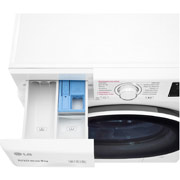 LG Lavadora inteligente AI Direct Drive 9kg, 1400rpm, Clasificación B, Blanca, Serie 320, F4WV3209S0W