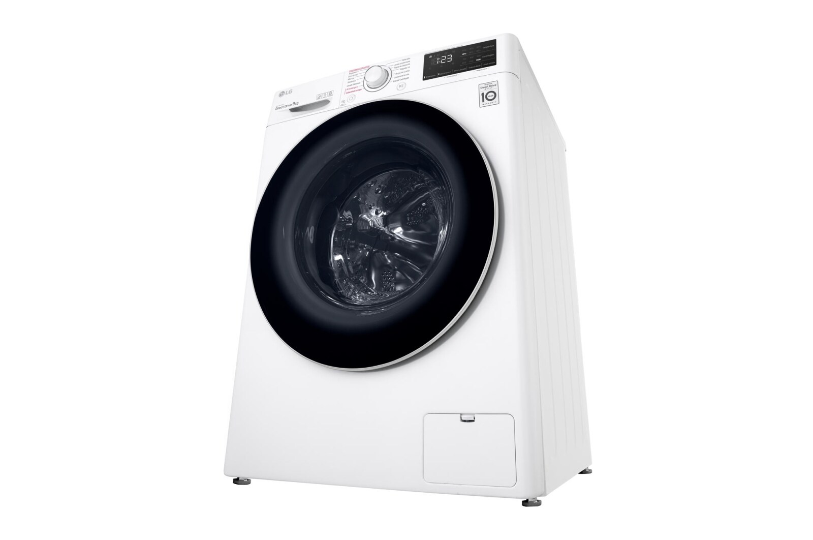 LG Lavadora inteligente AI Direct Drive 9kg, 1400rpm, Clasificación B, Blanca, Serie 320, F4WV3209S0W