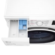 LG Lavadora inteligente AI Direct Drive 9kg, 1400rpm, Clasificación A, Blanca, Serie 320, F4WV329S0WA