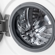 LG Lavadora inteligente  AI Direct Drive TM, con Vapor, autodosificación detergente, 9kg, 1400,  Clasificación B Blanca, Serie 350, F4WV3509S3W
