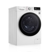 LG F4WV5012S0W Lavadora vista frontal izquierda
