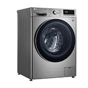 LG Lavadora inteligente   AI Direct Drive ™, TurboWash 59, 8kg, 1400rpm,  Clasificación B, Inox antihuellas, Serie 500, F4WV508S2BS