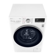 LG Lavadora inteligente AI Direct Drive™, TurboWash 59, con autodosificación de detergente, 9kg, 1400rpm, Clasificación B, Blanca, Serie 550, F4WV5509S1W