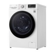 LG Lavadora inteligente AI Direct Drive™, TurboWash 59, con autodosificación de detergente, 9kg, 1400rpm, Clasificación B, Blanca, Serie 550, F4WV5509S1W