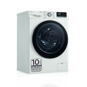 LG F4WV7010S2W Lavadora vista frontal izquierda