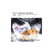 LG Outlet Lavadora eficiente 9kg, 1400rpm, A, con vapor, Serie 100, F4X1009NWB.OUTLET