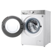 LG Lavadora inteligente AI Direct Drive con Autodosificador de detergente  10,5kg, 1600rpm, Clasificación A, Blanca, Serie 950, F6WV9510P2W