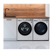 LG Lavadora inteligente AI Direct Drive con Autodosificador de detergente  10,5kg, 1600rpm, Clasificación A, Blanca, Serie 950, F6WV9510P2W