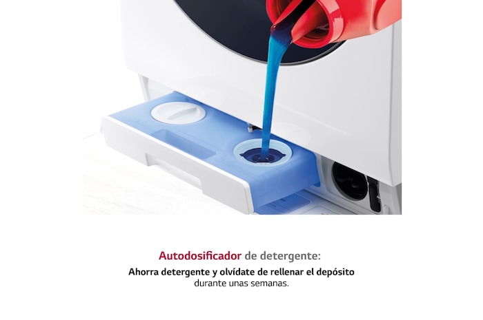 LG Outlet Lavasecadora LG SIGNATURE con bomba de calor, Clase A lavado/A secado, 12kg lavado/7kg secado, 1.600 rpm, Blanca, LSWD100E.OUTLET
